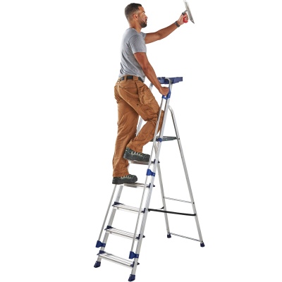 Werner Workstation Platform Stepladder